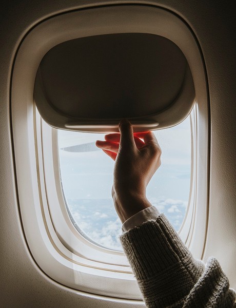 VENTANA DE AVION